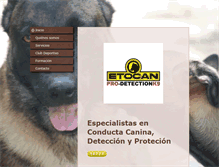 Tablet Screenshot of etocan.es